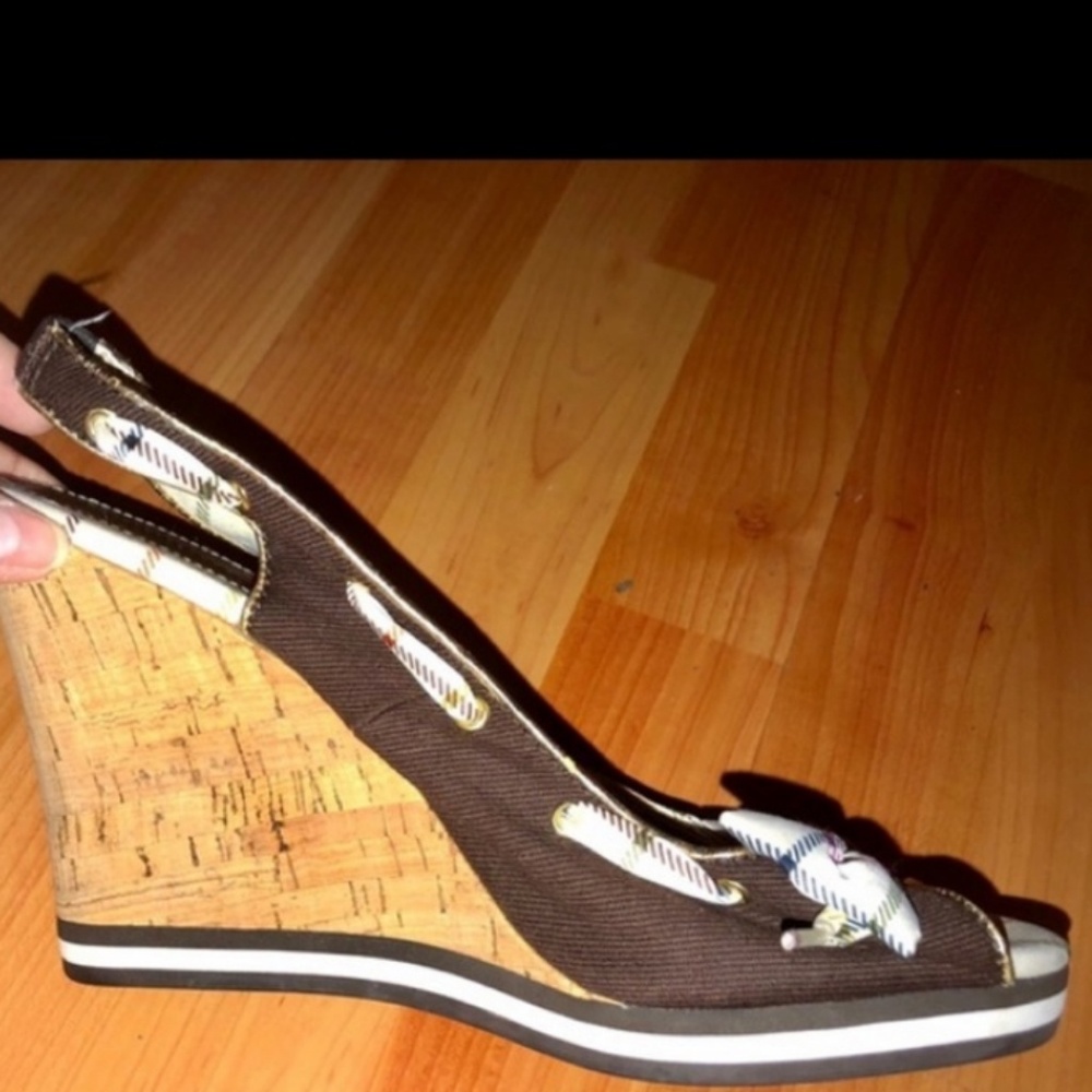 Coach wedges... NEGOTIABLE
